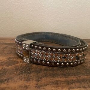 Brown Studded Belt